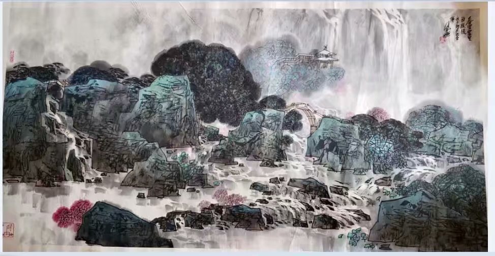 作者：叶维&nbsp;山水&nbsp;￥：协商&nbsp;单击鼠标查看大图！