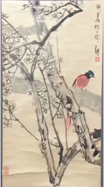 作者：张继馨&nbsp;花鸟&nbsp;￥：协商&nbsp;单击鼠标查看大图！