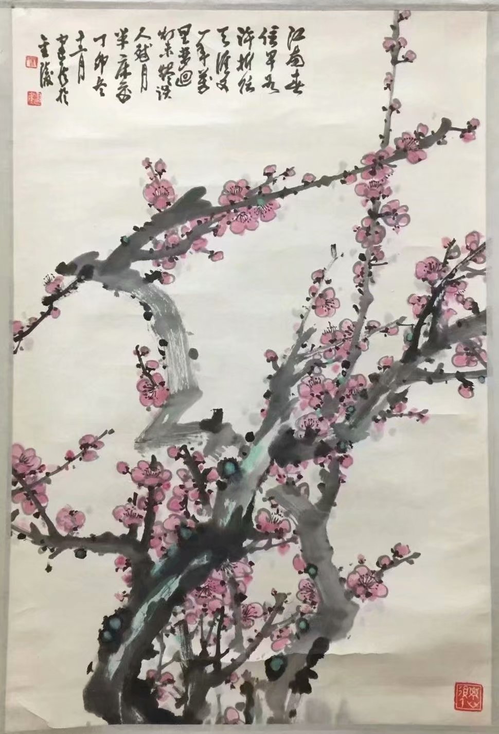 作者：杨建侯&nbsp;花鸟&nbsp;￥：协商&nbsp;单击鼠标查看大图！