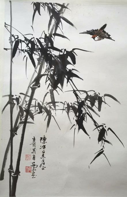 作者：乔木&nbsp;花鸟　竹雀图&nbsp;￥：协商&nbsp;单击鼠标查看详细介绍！