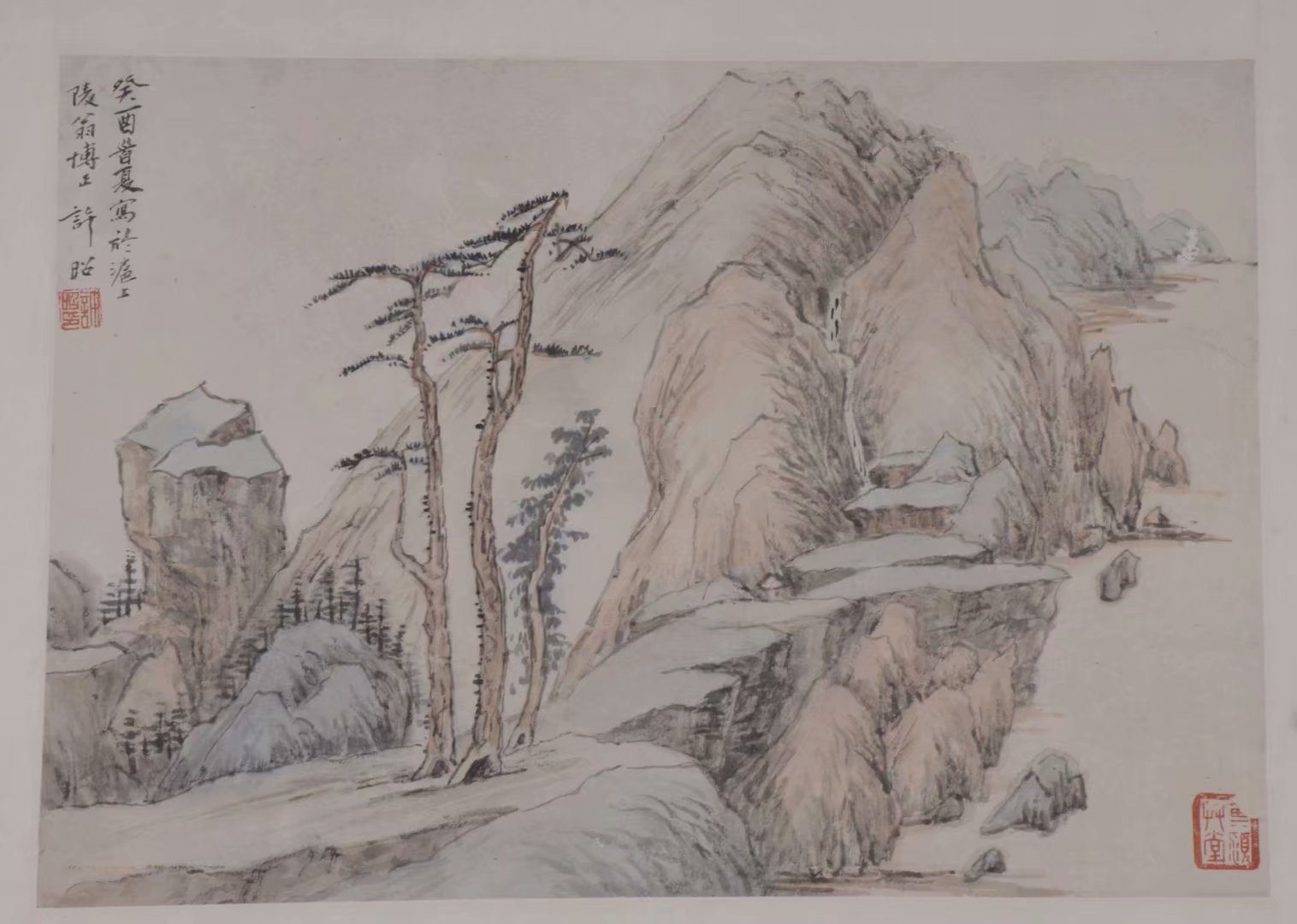 作者：许昭&nbsp;山水&nbsp;￥：协商&nbsp;单击鼠标查看大图！