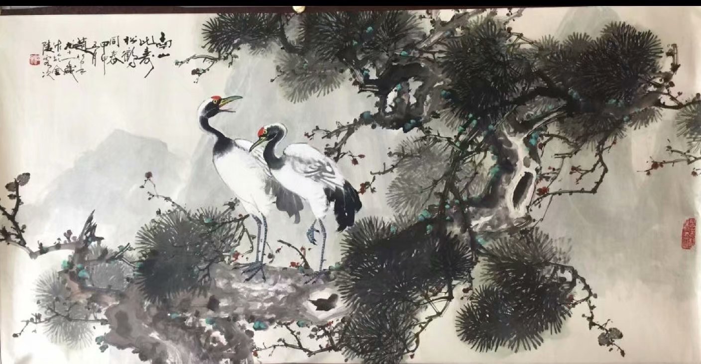 作者：赵松泉&nbsp;花鸟&nbsp;￥：协商&nbsp;单击鼠标查看大图！