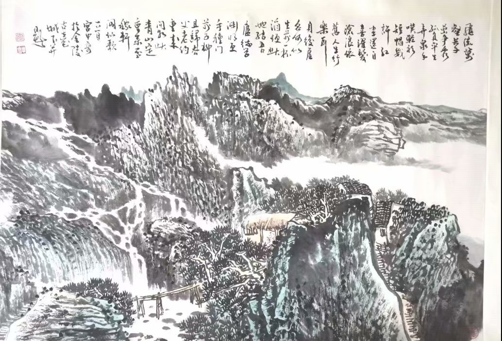 作者：宫中奇&nbsp;山水&nbsp;￥：协商&nbsp;单击鼠标查看大图！