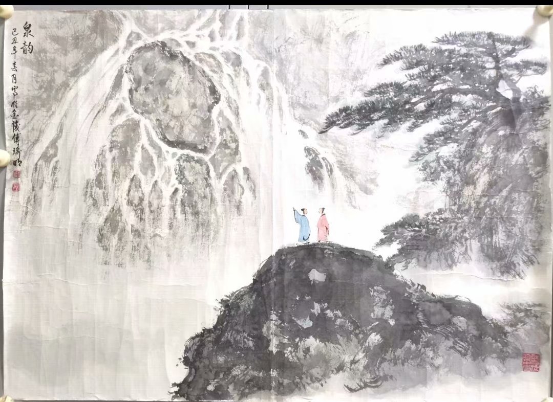 作者：傅瑜明&nbsp;山水&nbsp;￥：协商&nbsp;单击鼠标查看大图！