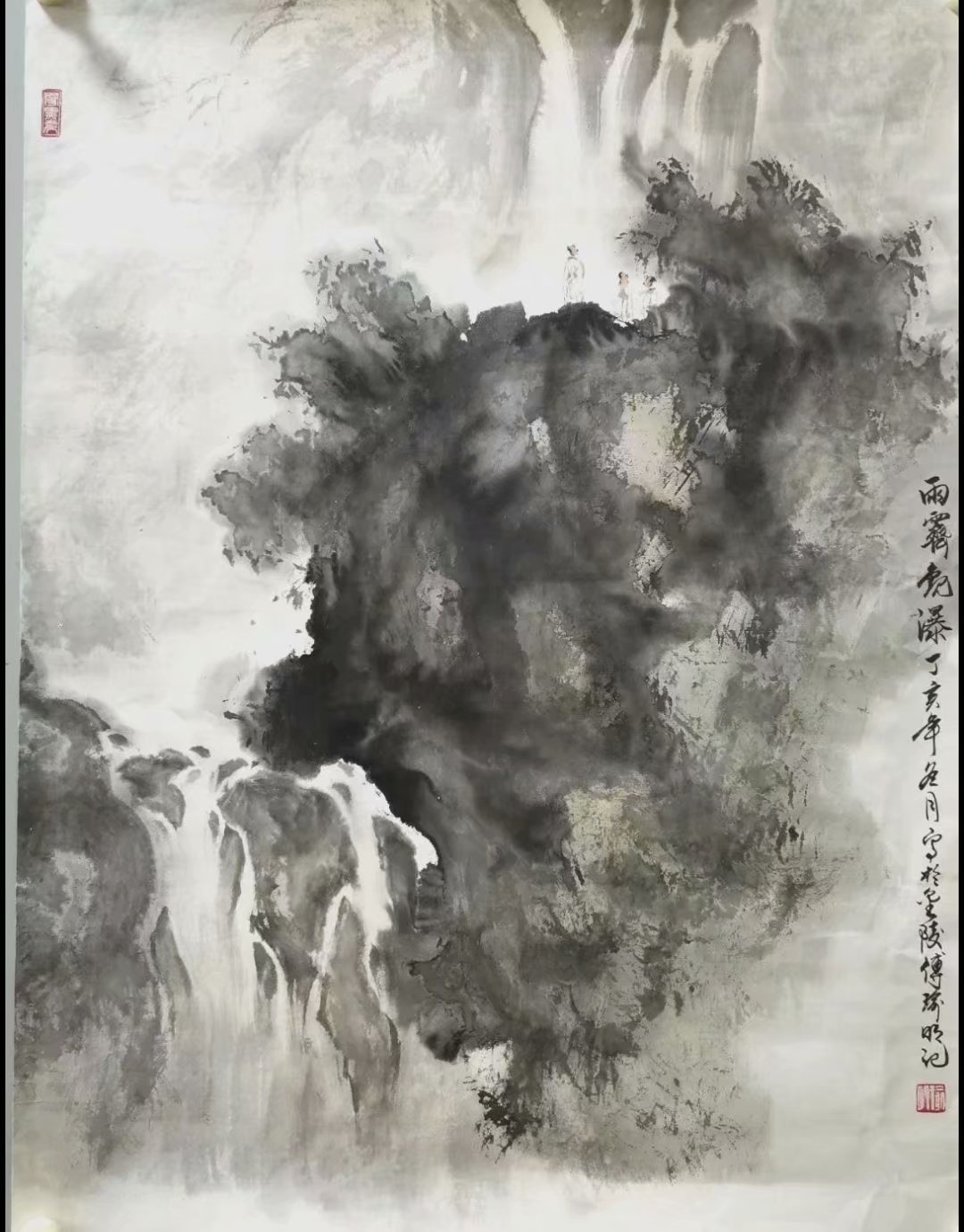 作者：傅瑜明&nbsp;山水&nbsp;￥：协商&nbsp;单击鼠标查看大图！