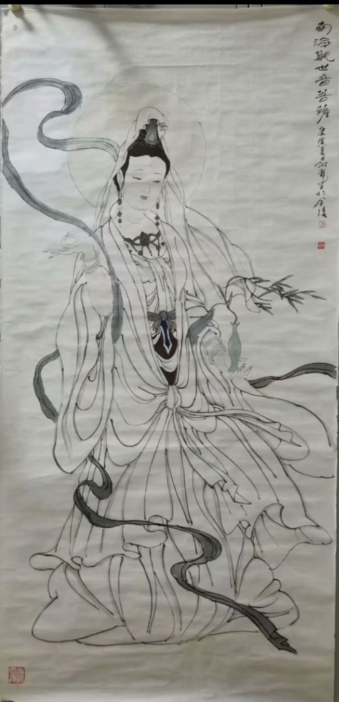 作者：朱新龙&nbsp;人物&nbsp;￥：协商&nbsp;单击鼠标查看大图！