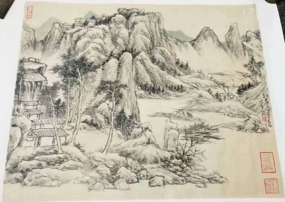 作者：熊岱平&nbsp;山水&nbsp;￥：协商&nbsp;单击鼠标查看大图！