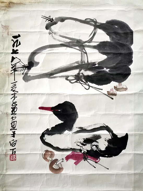 作者：李亚&nbsp;花鸟&nbsp;￥：协商&nbsp;单击鼠标查看大图！