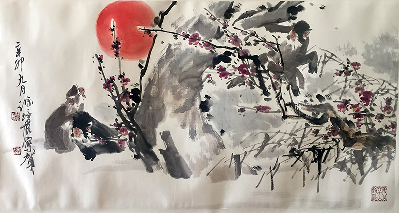 作者：徐培晨&nbsp;花鸟&nbsp;￥：协商&nbsp;单击鼠标查看大图！