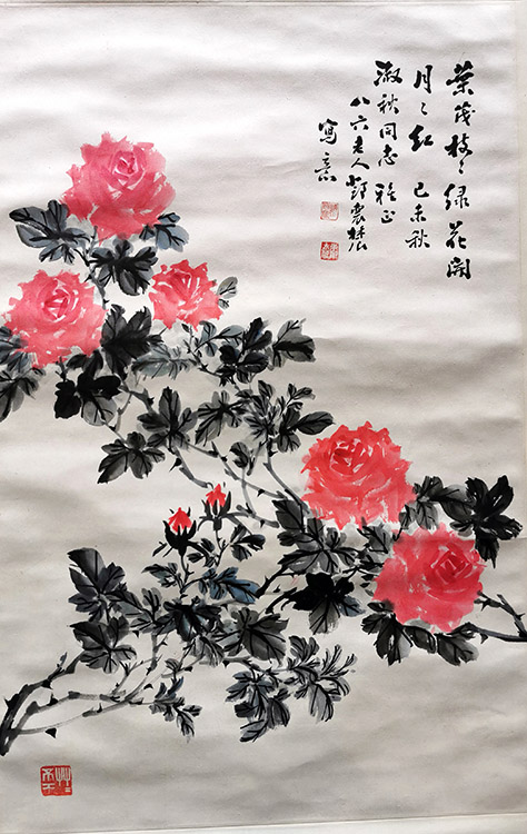 作者：邓怀农&nbsp;花鸟&nbsp;￥：协商&nbsp;单击鼠标查看大图！