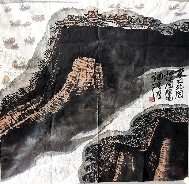 作者：庄利经&nbsp;山水&nbsp;￥：协商&nbsp;单击鼠标查看大图！