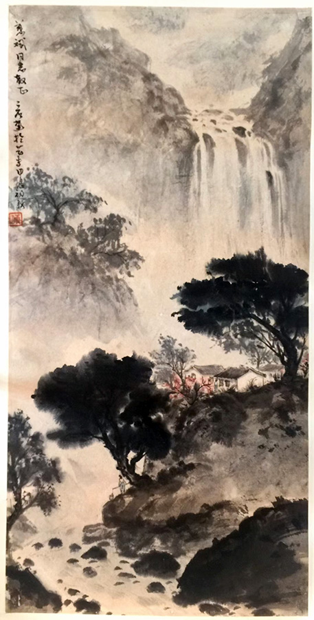 作者：傅二石&nbsp;山水&nbsp;￥：协商&nbsp;单击鼠标查看大图！