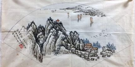 作者：吴石渔&nbsp;山水&nbsp;￥：协商&nbsp;单击鼠标查看详细介绍！