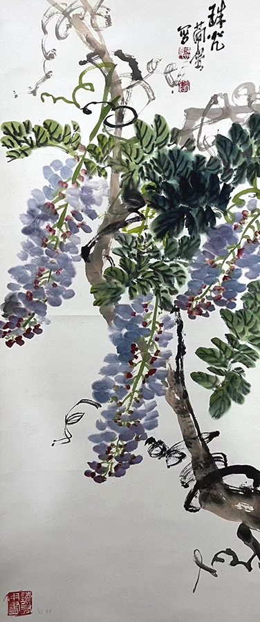 作者：曹简楼&nbsp;紫藤&nbsp;￥：协商&nbsp;单击鼠标查看大图！