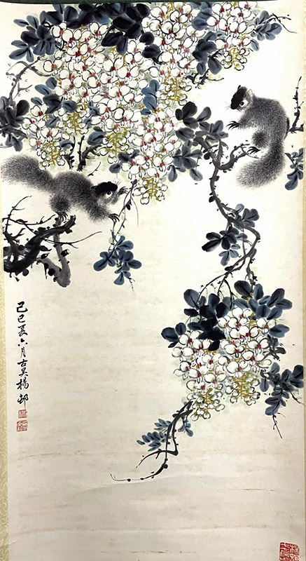 作者：杨邨&nbsp;花鸟&nbsp;￥：协商&nbsp;单击鼠标查看大图！