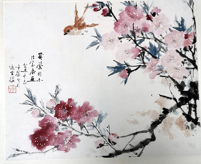 作者：张辛稼&nbsp;花鸟&nbsp;￥：协商&nbsp;单击鼠标查看大图！