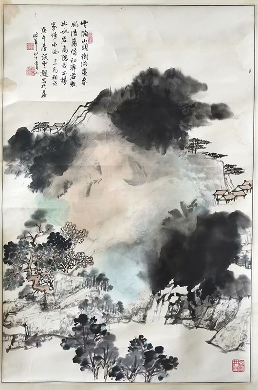 作者：谈云观&nbsp;山水  &nbsp;￥：协商&nbsp;单击鼠标查看大图！