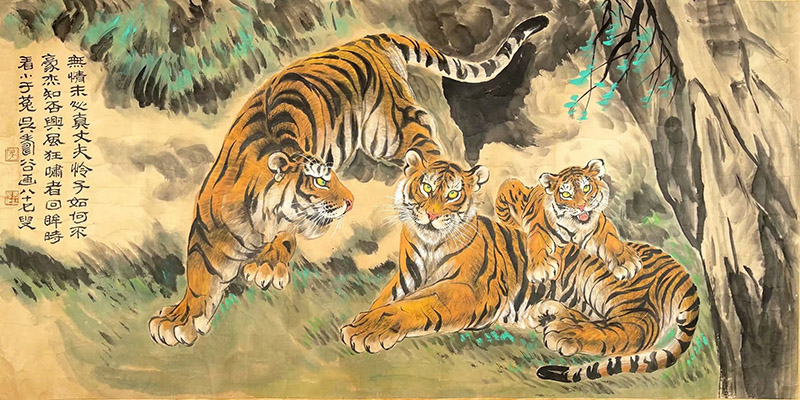 作者：吴寿谷&nbsp;花鸟&nbsp;￥：协商&nbsp;单击鼠标查看大图！