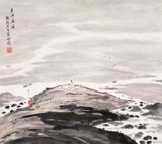 作者：卢星堂&nbsp;山水  平沙落雁&nbsp;￥：协商&nbsp;单击鼠标查看详细介绍！