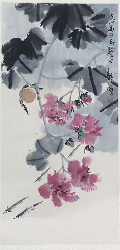 作者：张继馨&nbsp;花鸟&nbsp;￥：协商&nbsp;单击鼠标查看大图！