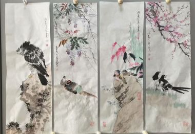 作者：张德泉&nbsp;花鸟&nbsp;￥：协商&nbsp;单击鼠标查看详细介绍！