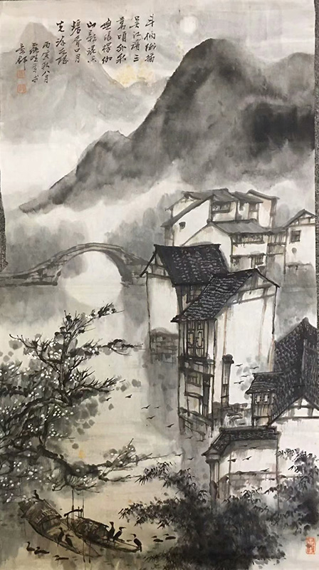 作者：徐源绍&nbsp;山水&nbsp;￥：协商&nbsp;单击鼠标查看大图！