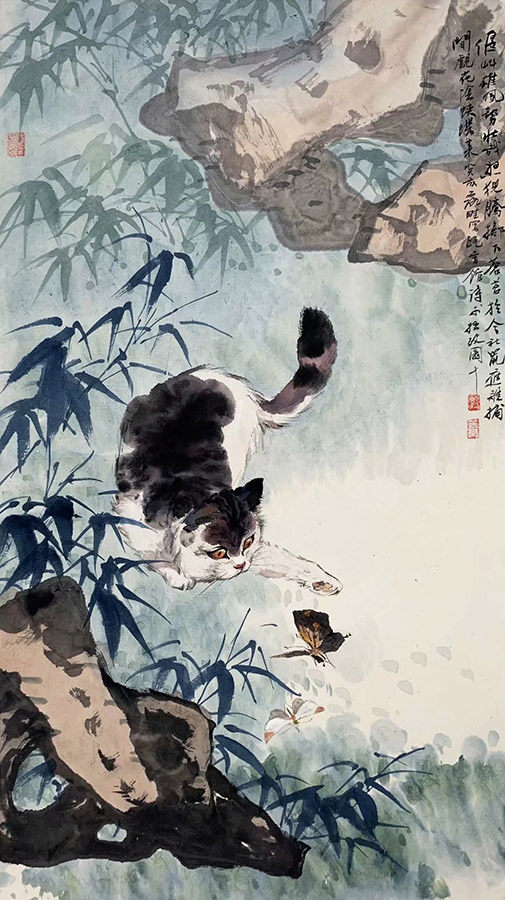 作者：徐源绍&nbsp;花鸟&nbsp;￥：协商&nbsp;单击鼠标查看大图！