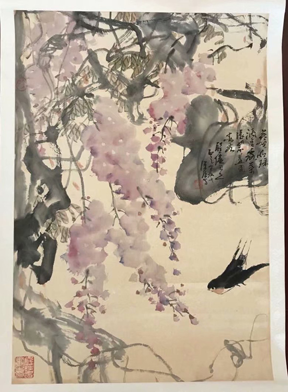 作者：徐源绍&nbsp;花鸟&nbsp;￥：协商&nbsp;单击鼠标查看大图！