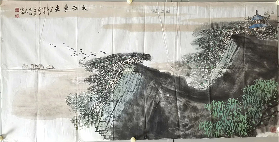 作者：庄利经&nbsp;山水  &nbsp;￥：协商&nbsp;单击鼠标查看大图！