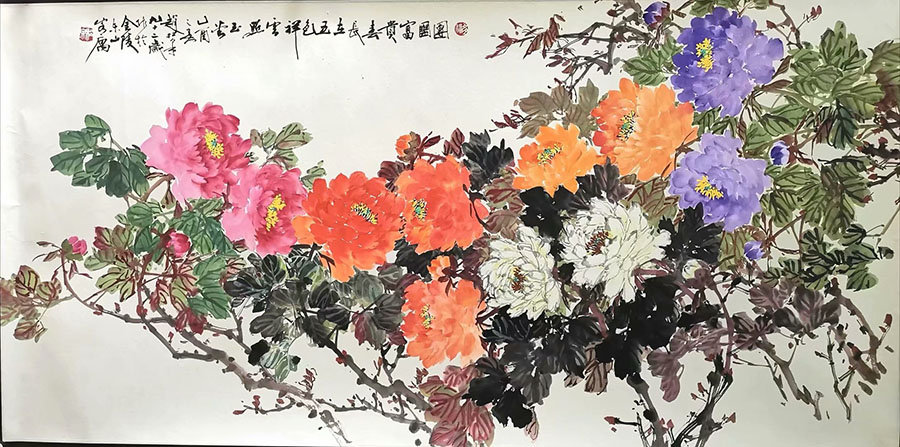 作者：赵松泉&nbsp;花鸟&nbsp;￥：协商&nbsp;单击鼠标查看大图！