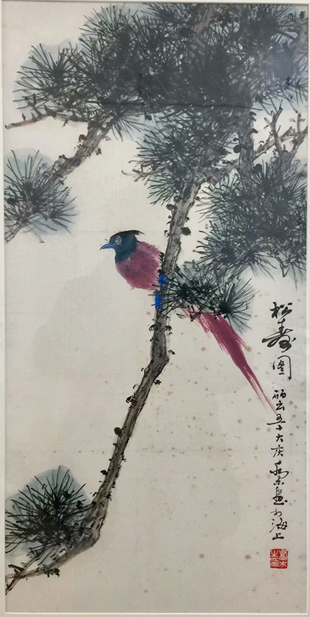 作者：乔木&nbsp;花鸟　　松寿图&nbsp;￥：协商&nbsp;单击鼠标查看大图！