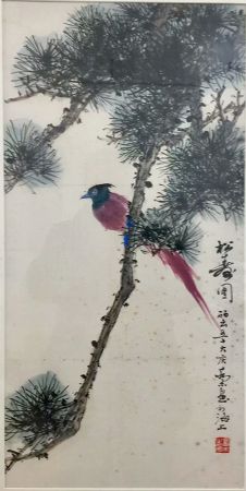 作者：乔木&nbsp;花鸟　　松寿图&nbsp;￥：协商&nbsp;单击鼠标查看详细介绍！