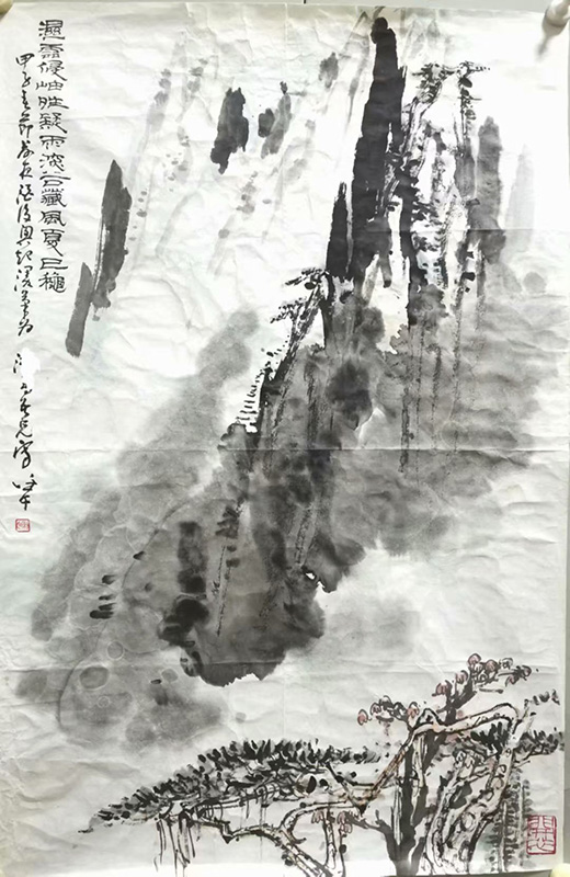 作者：徐利明&nbsp;山水  &nbsp;￥：协商&nbsp;单击鼠标查看大图！