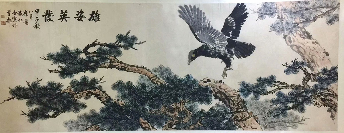 作者：崔护&nbsp;花鸟&nbsp;￥：协商&nbsp;单击鼠标查看大图！