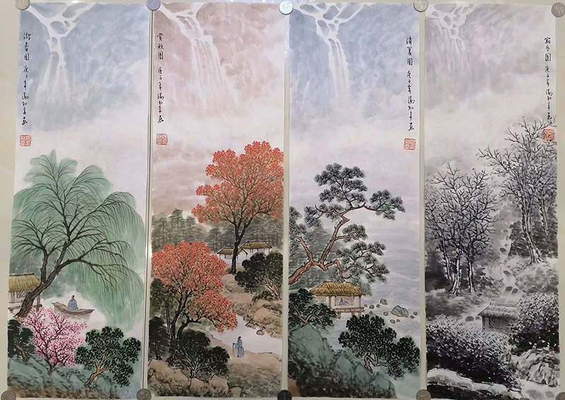 作者：汤知辛&nbsp;山水  &nbsp;￥：协商&nbsp;单击鼠标查看大图！