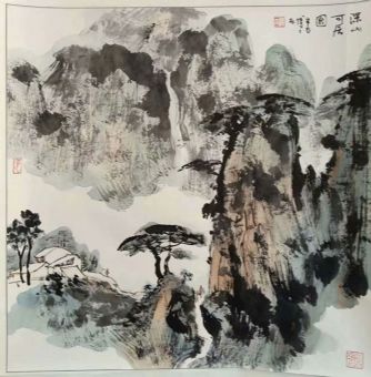 作者：傅二石&nbsp;山水  &nbsp;￥：协商&nbsp;单击鼠标查看详细介绍！