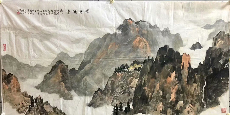 作者：傅二石&nbsp;山水  &nbsp;￥：协商&nbsp;单击鼠标查看大图！