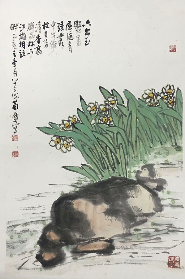 作者：曹简楼&nbsp;水仙&nbsp;￥：协商&nbsp;单击鼠标查看大图！