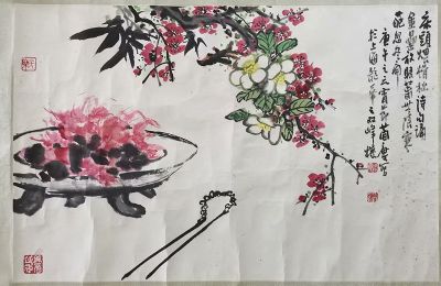 作者：曹简楼&nbsp;炉火映花红&nbsp;￥：协商&nbsp;单击鼠标查看详细介绍！