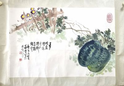 作者：曹简楼&nbsp;篱下瓜花&nbsp;￥：协商&nbsp;单击鼠标查看详细介绍！