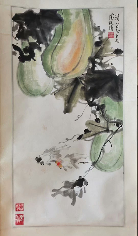 作者：潘觐缋&nbsp;花鸟&nbsp;￥：协商&nbsp;单击鼠标查看大图！