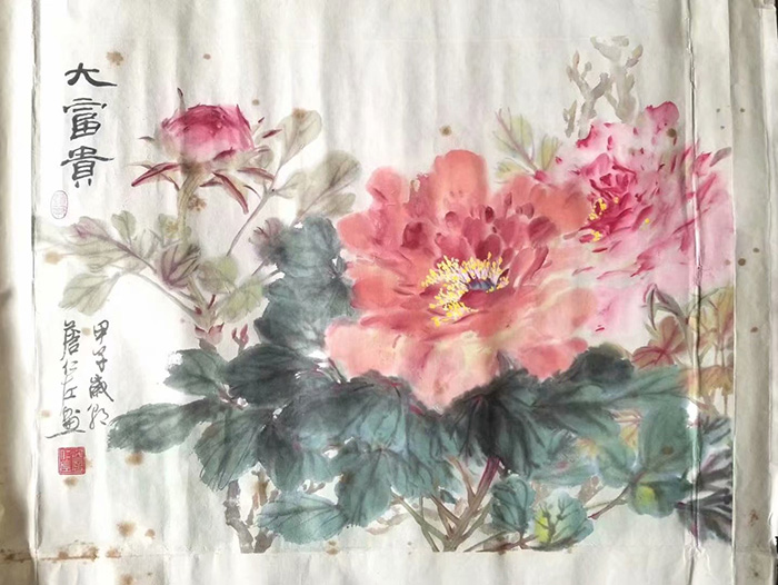 作者：詹仁左&nbsp;花鸟&nbsp;￥：协商&nbsp;单击鼠标查看大图！