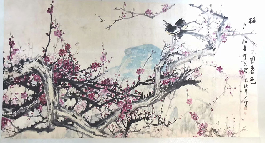 作者：李英杰&nbsp;花鸟&nbsp;￥：协商&nbsp;单击鼠标查看大图！