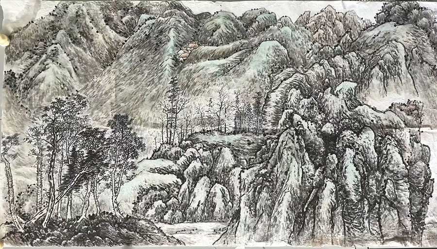 作者：魏莉&nbsp;山水  &nbsp;￥：协商&nbsp;单击鼠标查看大图！