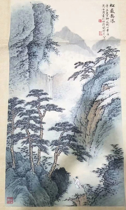 作者：吴石渔&nbsp;山水  &nbsp;￥：协商&nbsp;单击鼠标查看大图！