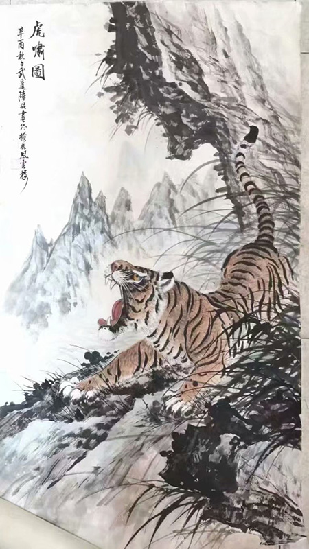 作者：陆琨&nbsp;花鸟  &nbsp;￥：协商&nbsp;单击鼠标查看大图！