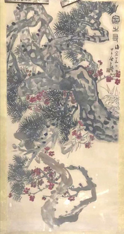 作者：张继馨&nbsp;花鸟&nbsp;￥：协商&nbsp;单击鼠标查看大图！