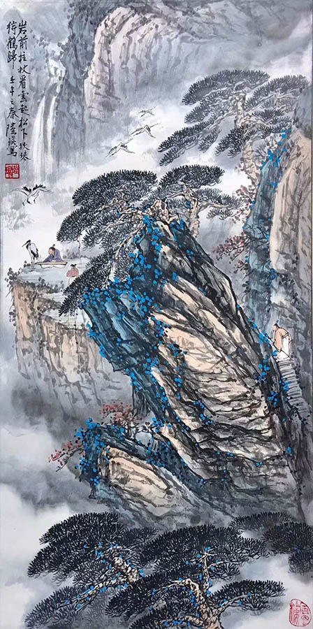 作者：陆琨&nbsp;山水  &nbsp;￥：协商&nbsp;单击鼠标查看大图！