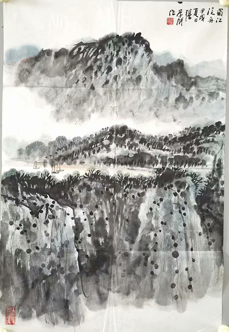 作者：张学成&nbsp;山水  &nbsp;￥：协商&nbsp;单击鼠标查看大图！