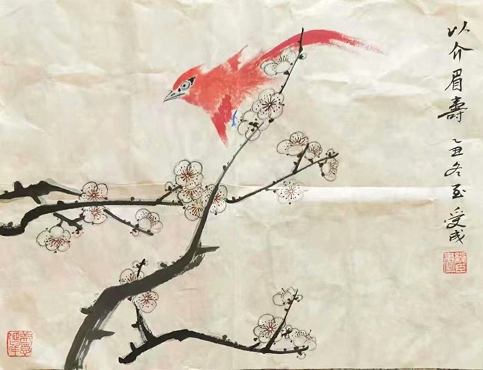 作者：邱受成&nbsp;花鸟&nbsp;￥：协商&nbsp;单击鼠标查看大图！